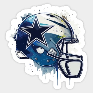 Dallas Cowboys Helmet Sticker